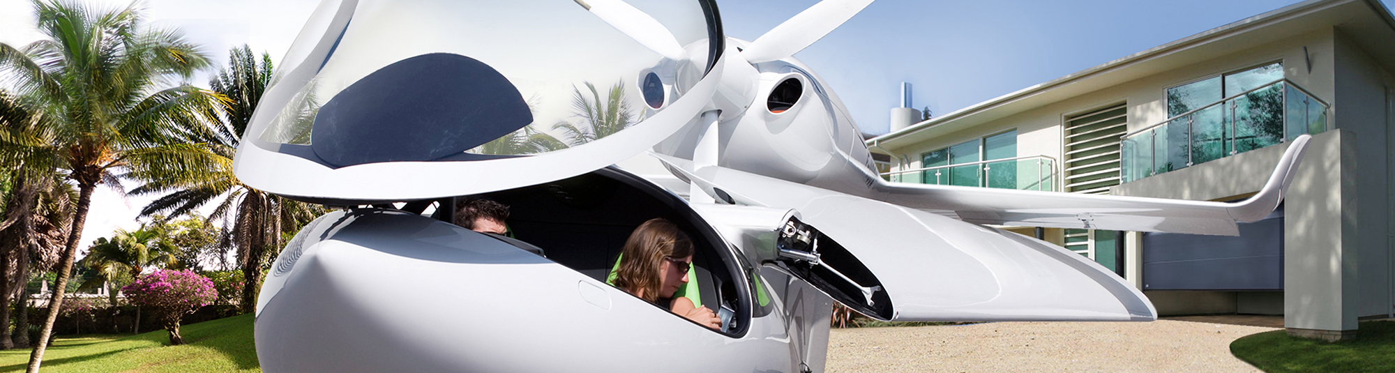 AKOYA amphibious aircraft with folding wings